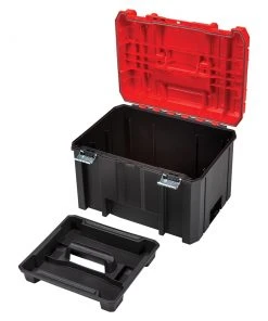 Best Pirce 🛒 CRAFTSMAN Portable Tool Boxes VERSASTACK System 17-in Red Plastic Lockable Tool Box ❤️ -Craftsman Sales Shop 09729735