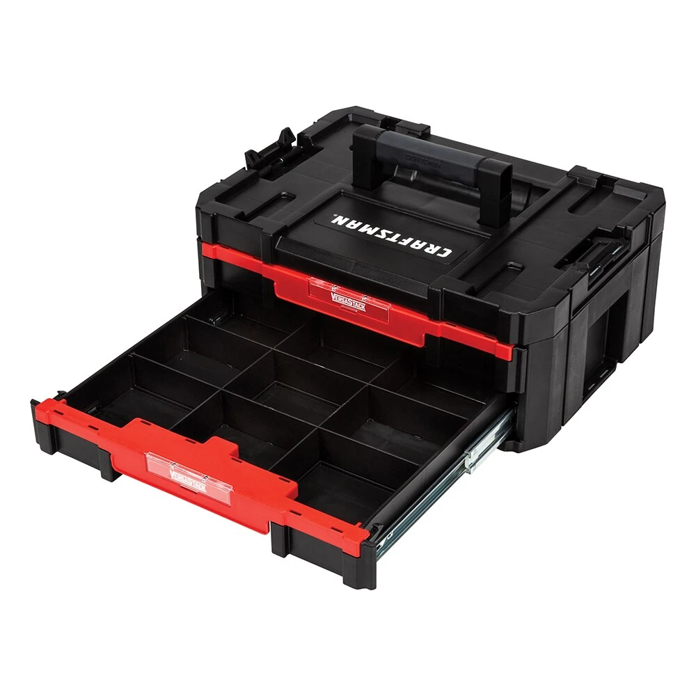 Best deal π CRAFTSMAN Portable Tool Boxes VERSASTACK System 17-in 2-Drawer Black Plastic Tool Box βοΈ 7 Best deal π CRAFTSMAN Portable Tool Boxes VERSASTACK System 17-in 2-Drawer Black Plastic Tool Box βοΈ - Image 7