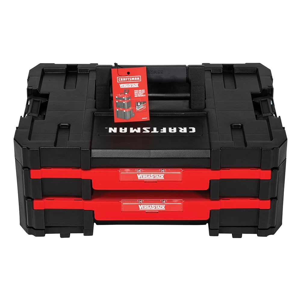 Best deal π CRAFTSMAN Portable Tool Boxes VERSASTACK System 17-in 2-Drawer Black Plastic Tool Box βοΈ 8 Best deal π CRAFTSMAN Portable Tool Boxes VERSASTACK System 17-in 2-Drawer Black Plastic Tool Box βοΈ - Image 8