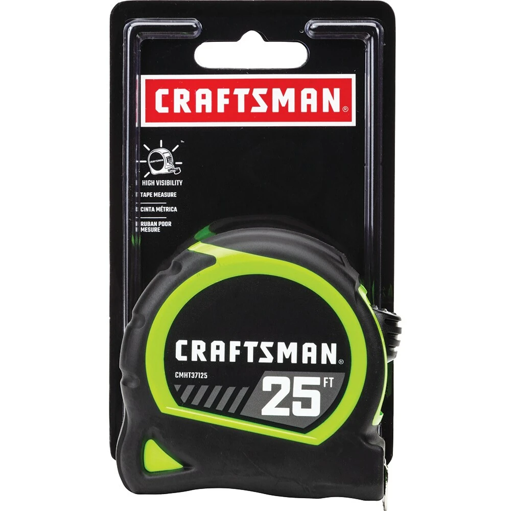 Promo π CRAFTSMAN Tape Measures HI-VIS 25-ft Tape Measure π€© 5 Promo π CRAFTSMAN Tape Measures HI-VIS 25-ft Tape Measure π€© - Image 5