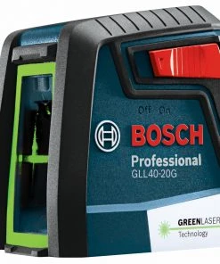 Budget 🔥 Bosch Laser Levels VisiMax 40-ft Green Beam Self-Leveling Cross-line Cross Laser Level 🔔 -Craftsman Sales Shop 09818351