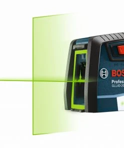 Budget 🔥 Bosch Laser Levels VisiMax 40-ft Green Beam Self-Leveling Cross-line Cross Laser Level 🔔