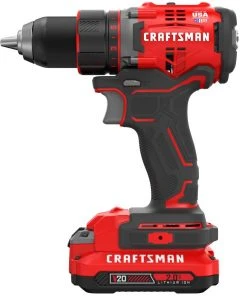 Cheapest ⌛ CRAFTSMAN Drills V20 20-volt Max 1/2-in Brushless Cordless Drill (2-Batteries Included and Charger Included) ✔️ -Craftsman Sales Shop 09890354