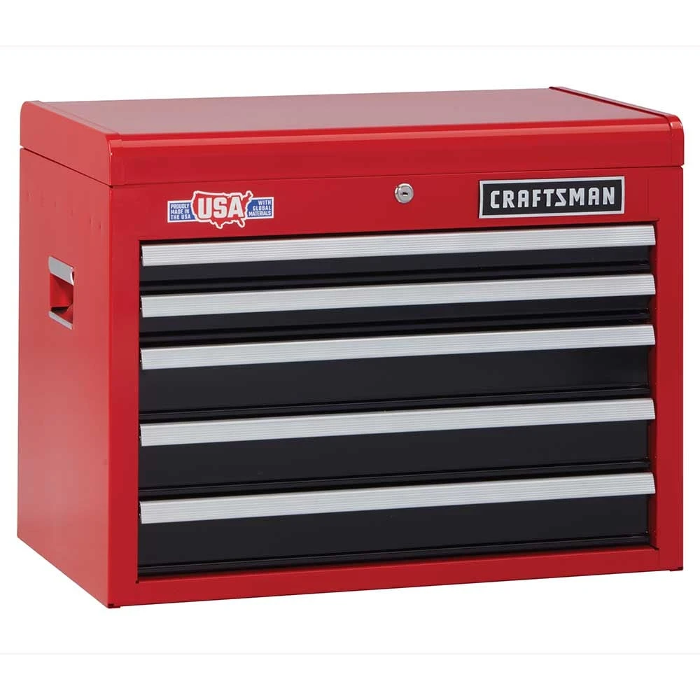 Buy ๐ CRAFTSMAN Top Tool Chests 2000 Series 26-in W x 19.75-in H 5-Drawer Steel Tool Chest (Red) โค๏ธ 7 Buy ๐ CRAFTSMAN Top Tool Chests 2000 Series 26-in W x 19.75-in H 5-Drawer Steel Tool Chest (Red) โค๏ธ - Image 7