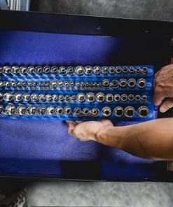 Cheap ✔️ Kobalt Tool Storage Accessories Steel Multiple Drive Socket Storage 💯 -Craftsman Sales Shop 10027559 scaled