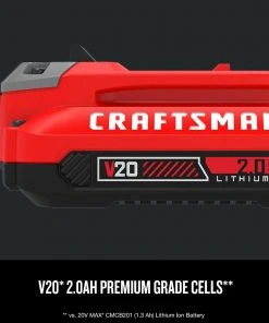 Wholesale 🌟 CRAFTSMAN Power Tool Batteries & Chargers V20 20-Volt Max 2-Pack 2 Amp-Hour Lithium Power Tool Battery ⌛ -Craftsman Sales Shop 10145152