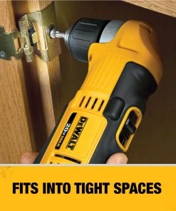 Cheap ⭐ DEWALT Drills 20-volt Max 3/8-in Right Angle Cordless Drill (Tool Only) ⌛ -Craftsman Sales Shop 10183510