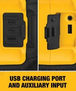 Cheap ❤️ DEWALT Jobsite Radios 12-Volt or 20-Volt Max Cordless Jobsite Bluetooth Speaker 🎁 -Craftsman Sales Shop 10192419