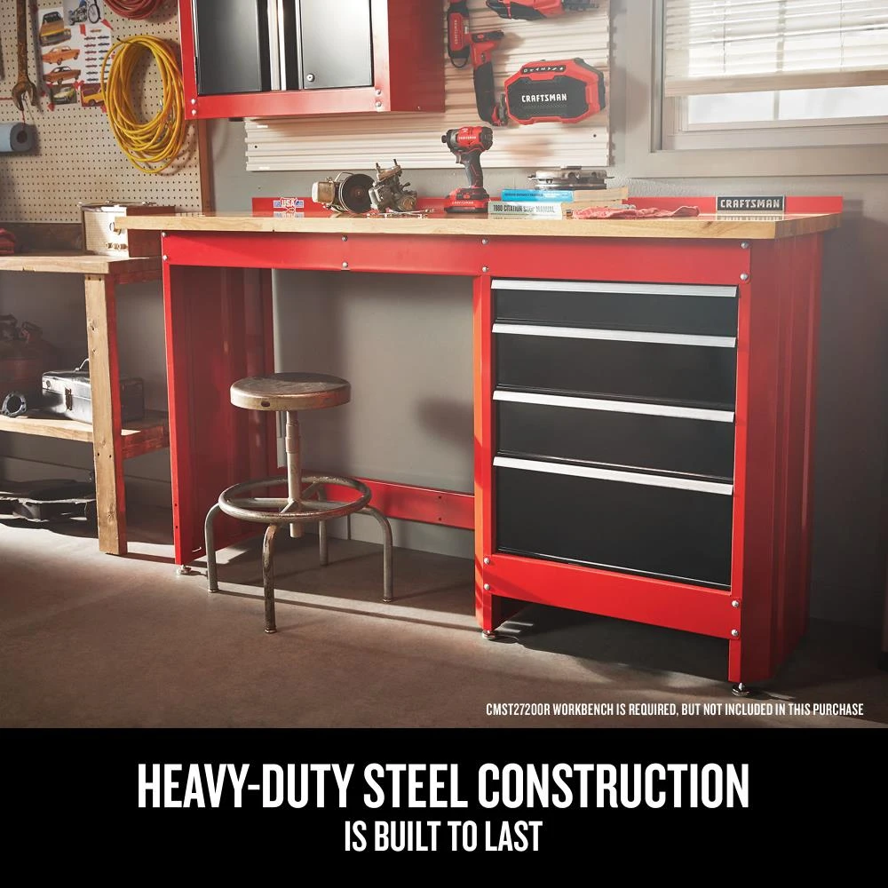 Buy π CRAFTSMAN Tool Storage Accessories 2000 Series Workbench, 4-drawer Storage Module β 4 Buy π CRAFTSMAN Tool Storage Accessories 2000 Series Workbench, 4-drawer Storage Module β - Image 4