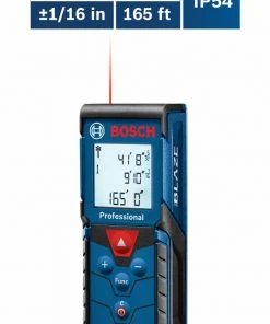 Flash Sale 🛒 Bosch Laser Distance Measurers BLAZE One 165-ft Indoor Laser Distance Measurer with Backlit Display 🌟 -Craftsman Sales Shop 10749397