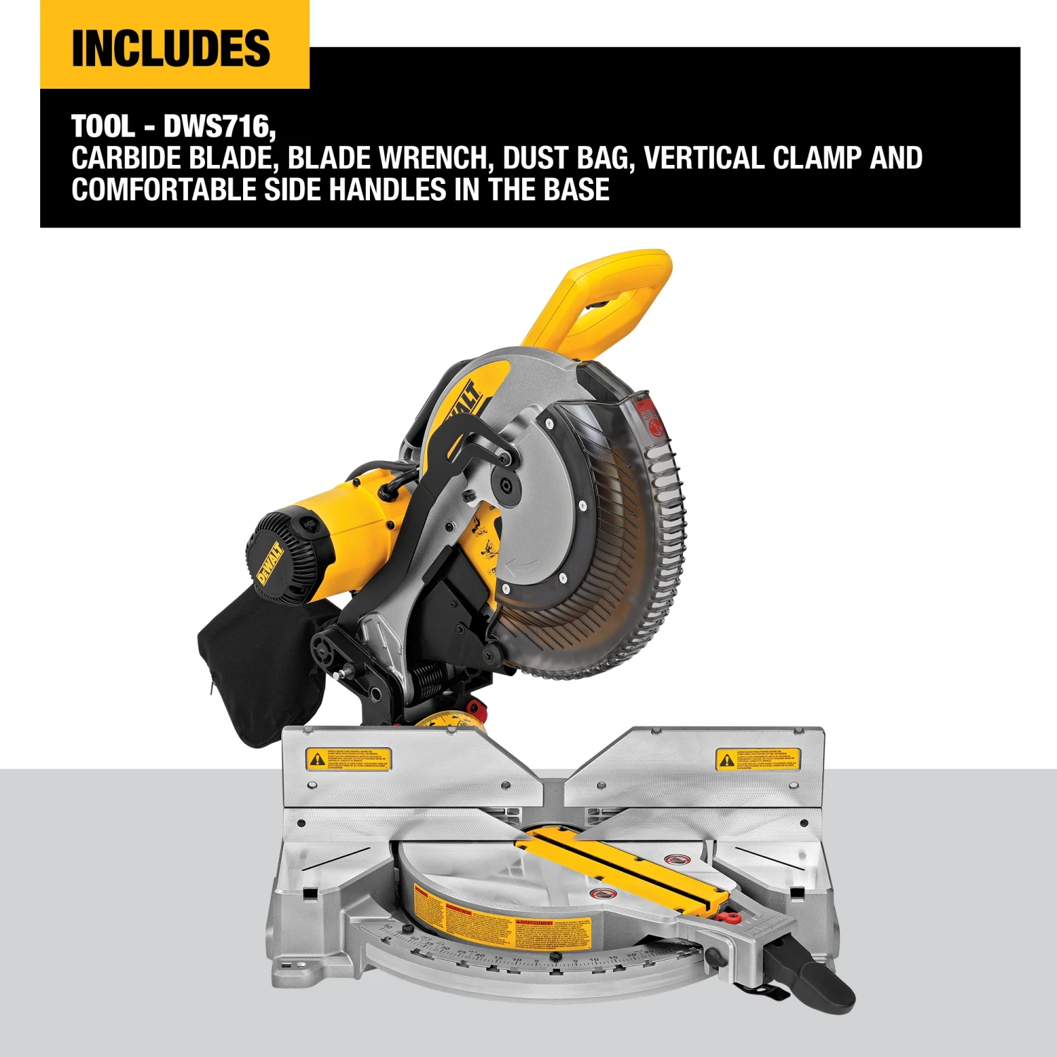 Best Sale π DEWALT Miter Saws 12-in 15 Amps Dual Bevel Compound Corded Miter Saw β 3 Best Sale π DEWALT Miter Saws 12-in 15 Amps Dual Bevel Compound Corded Miter Saw β - Image 3