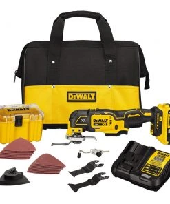 Outlet β DEWALT Oscillating Tool Kits XR 2-Piece Cordless Brushless 20-volt Max Variable Speed Oscillating Multi-Tool Kit with Soft Case (1-Battery Included) β€οΈ