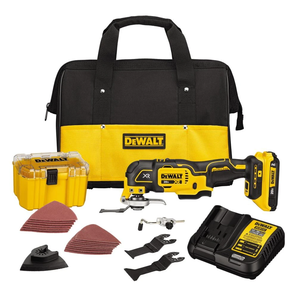 Outlet ⭐ DEWALT Oscillating Tool Kits XR 2-Piece Cordless Brushless 20-volt Max Variable Speed Oscillating Multi-Tool Kit with Soft Case (1-Battery Included) ❤️ 1 Outlet ⭐ DEWALT Oscillating Tool Kits XR 2-Piece Cordless Brushless 20-volt Max Variable Speed Oscillating Multi-Tool Kit with Soft Case (1-Battery Included) ❤️