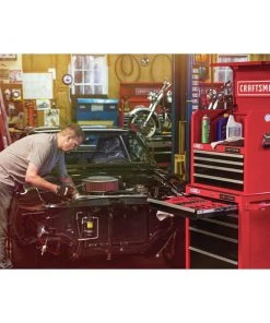 Best deal 🎁 CRAFTSMAN Mechanics Tool Sets 81-Piece Standard (SAE) and Metric Combination Gunmetal Chrome Mechanics Tool Set (1/4-in; 3/8-in) ❤️ -Craftsman Sales Shop 10996628