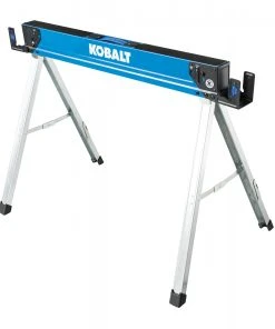 Outlet βοΈ Kobalt Saw Horses 43-in W x 30-in H Steel Saw Horse (1100-lb Capacity) β¨