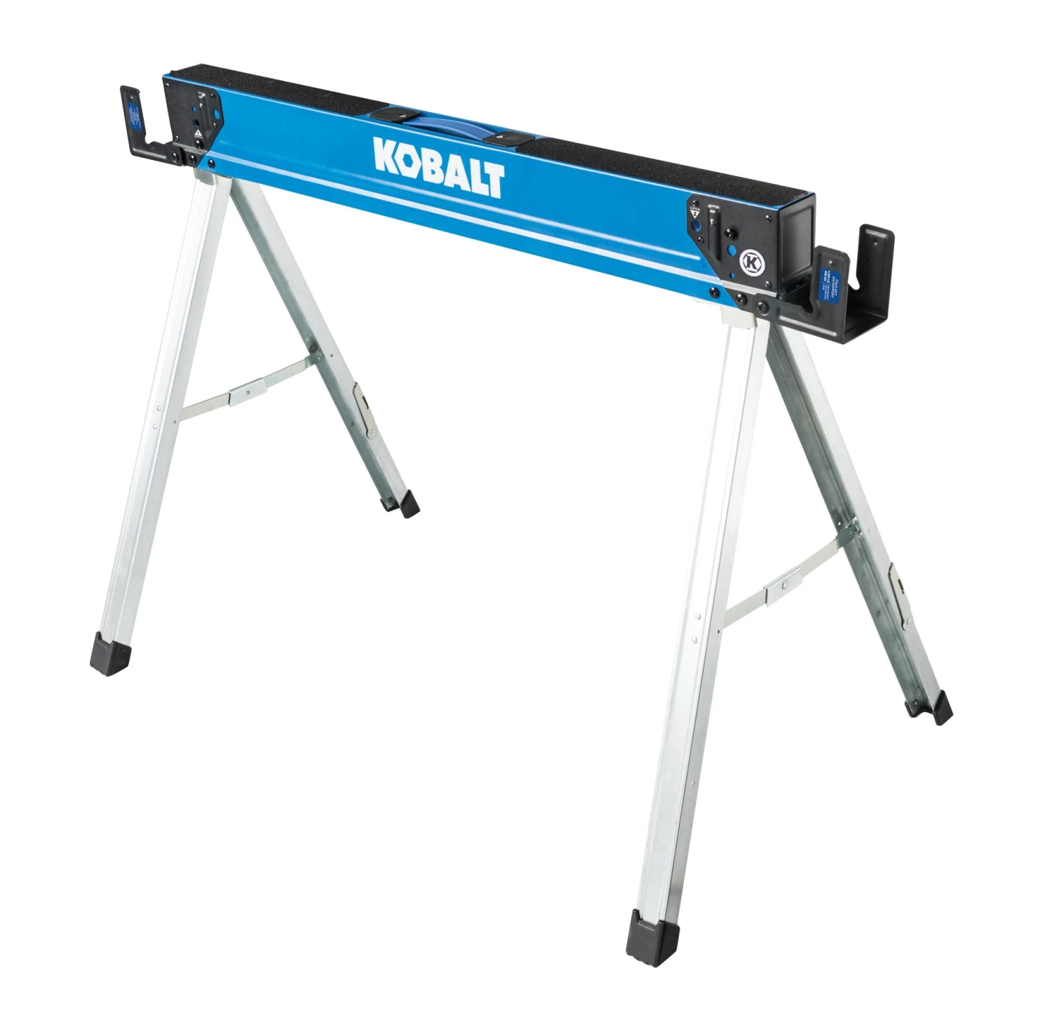 Outlet ✔️ Kobalt Saw Horses 43-in W x 30-in H Steel Saw Horse (1100-lb Capacity) ✨ 1 Outlet ✔️ Kobalt Saw Horses 43-in W x 30-in H Steel Saw Horse (1100-lb Capacity) ✨