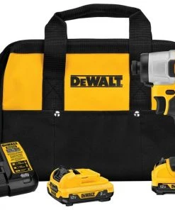 Deals ❤️ DEWALT Impact Drivers XTREME 12-volt Max 1/4-in Variable Speed Brushless Cordless Impact Driver (2-Batteries Included) ⭐