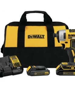 Best Pirce 🌟 DEWALT Impact Drivers 20-volt Max 1/4-in Variable Speed Brushless Cordless Impact Driver (2-Batteries Included) 🤩