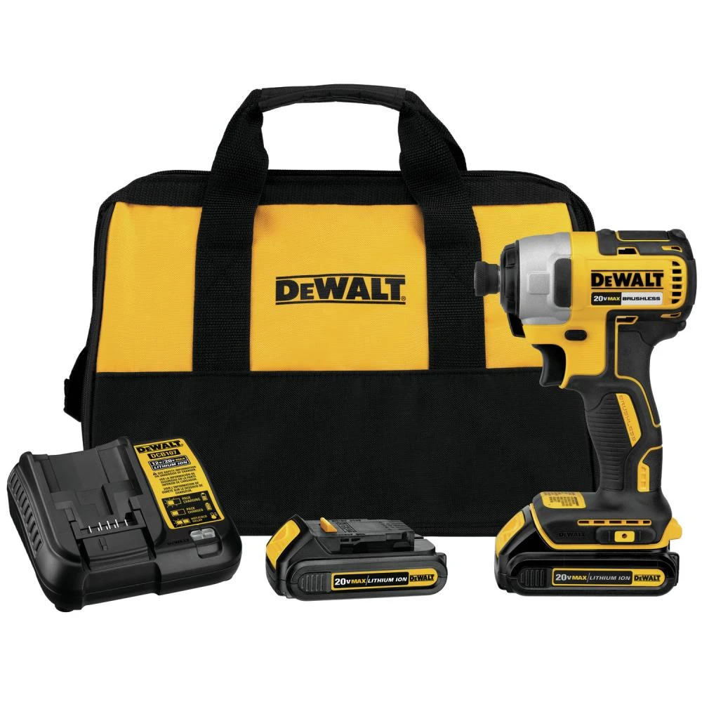 Best Pirce π DEWALT Impact Drivers 20-volt Max 1/4-in Variable Speed Brushless Cordless Impact Driver (2-Batteries Included) π€© 1 Best Pirce π DEWALT Impact Drivers 20-volt Max 1/4-in Variable Speed Brushless Cordless Impact Driver (2-Batteries Included) π€©