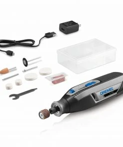 Brand new 🧨 Dremel Rotary Tools Lite 12-Piece Variable Speed Cordless 4-Volt 2-Amp Multipurpose Rotary Tool 👍