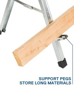 Outlet ✔️ Kobalt Saw Horses 43-in W x 30-in H Steel Saw Horse (1100-lb Capacity) ✨ 15 Outlet ✔️ Kobalt Saw Horses 43-in W x 30-in H Steel Saw Horse (1100-lb Capacity) ✨ -Craftsman Sales Shop 11204115