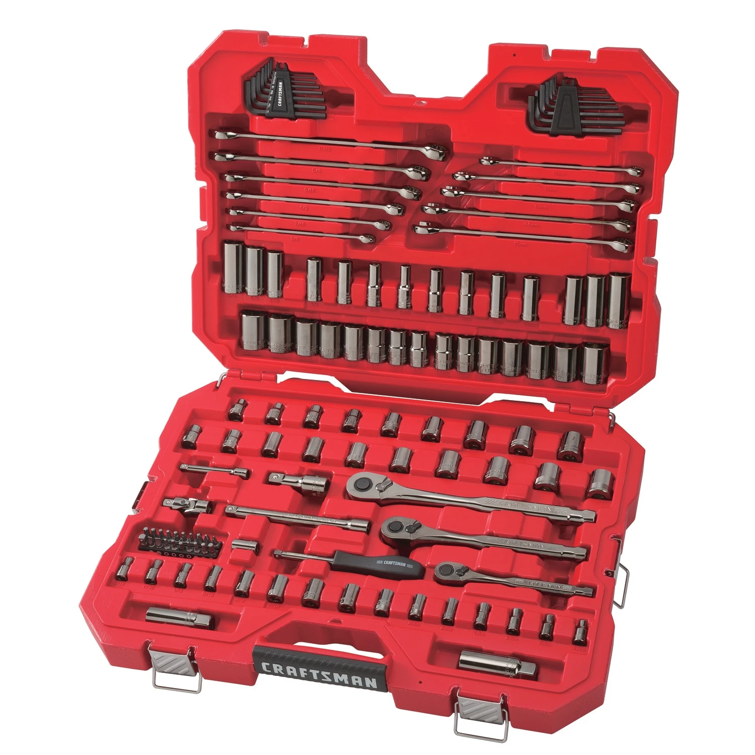 Cheapest π CRAFTSMAN Mechanics Tool Sets 121-Piece Standard (SAE) and Metric Combination Gunmetal Chrome Mechanics Tool Set (1/4-in; 3/8-in) π 8 Cheapest π CRAFTSMAN Mechanics Tool Sets 121-Piece Standard (SAE) and Metric Combination Gunmetal Chrome Mechanics Tool Set (1/4-in; 3/8-in) π - Image 8