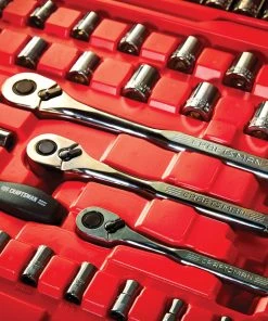 Cheapest π CRAFTSMAN Mechanics Tool Sets 121-Piece Standard (SAE) and Metric Combination Gunmetal Chrome Mechanics Tool Set (1/4-in; 3/8-in) π 23 Cheapest π CRAFTSMAN Mechanics Tool Sets 121-Piece Standard (SAE) and Metric Combination Gunmetal Chrome Mechanics Tool Set (1/4-in; 3/8-in) π -Craftsman Sales Shop 11213202