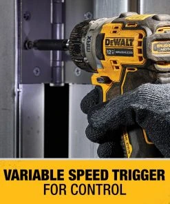 Flash Sale 😉 DEWALT Cordless Screwdrivers XTREME 12-Volt Max Brushless 1/4-in Cordless Screwdriver (2-Batteries Included and Charger Included) ⭐ -Craftsman Sales Shop 11236707