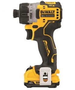 Flash Sale 😉 DEWALT Cordless Screwdrivers XTREME 12-Volt Max Brushless 1/4-in Cordless Screwdriver (2-Batteries Included and Charger Included) ⭐ -Craftsman Sales Shop 11236709