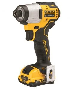 Deals ❤️ DEWALT Impact Drivers XTREME 12-volt Max 1/4-in Variable Speed Brushless Cordless Impact Driver (2-Batteries Included) ⭐ -Craftsman Sales Shop 11236718