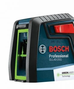 Budget 🔥 Bosch Laser Levels VisiMax 40-ft Green Beam Self-Leveling Cross-line Cross Laser Level 🔔 -Craftsman Sales Shop 11306877