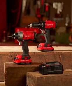Coupon ✔️ CRAFTSMAN Power Tool Combo Kits V20 2-Tool 20-Volt Max Power Tool Combo Kit with Soft Case (2-Batteries Included and Charger Included) 👍 -Craftsman Sales Shop 11351373