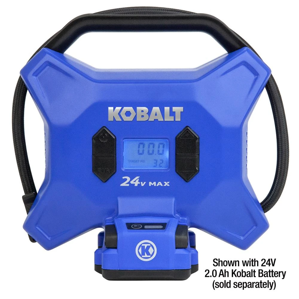 Best Sale 🌟 Kobalt Air Inflators Kobalt 24 Volt cordless high pressure inflator 24-Volt Lithium Ion (Li-Ion) Air Inflator (Power Source: Battery) 👍 4 Best Sale 🌟 Kobalt Air Inflators Kobalt 24 Volt cordless high pressure inflator 24-Volt Lithium Ion (Li-Ion) Air Inflator (Power Source: Battery) 👍 - Image 4