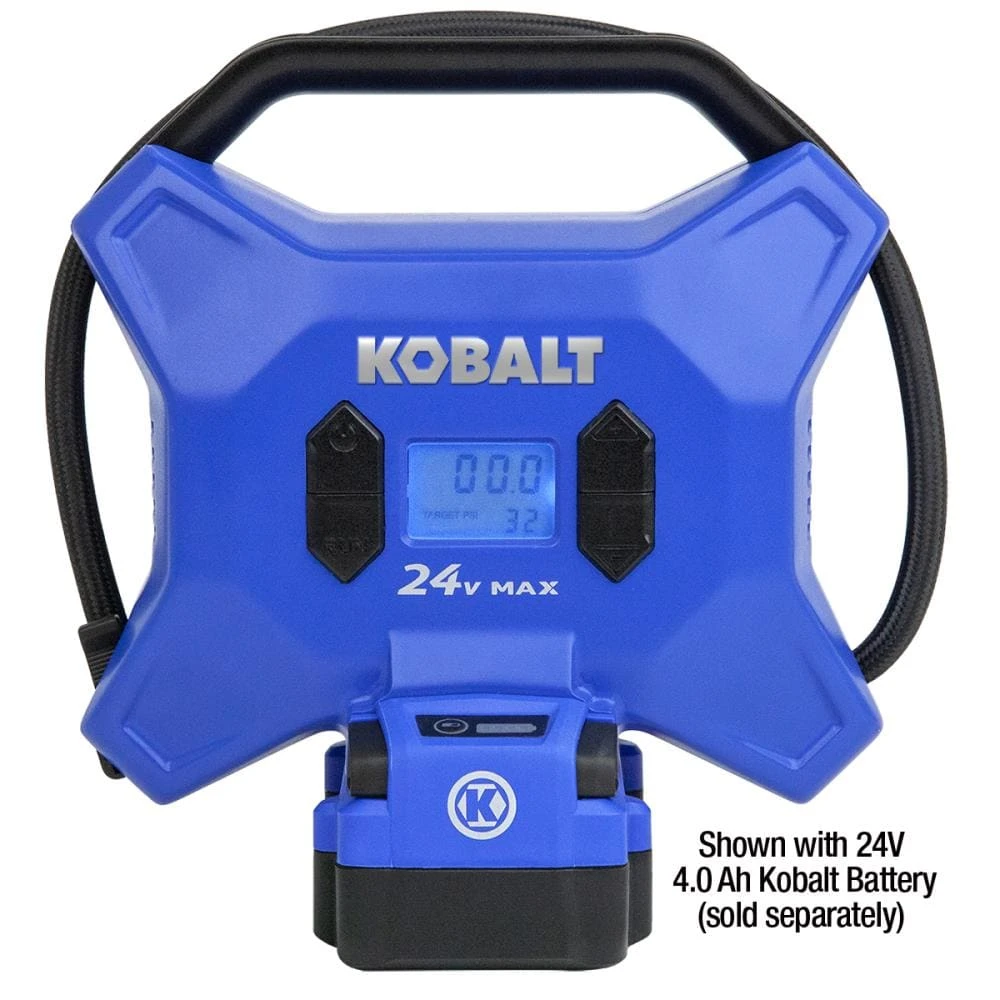 Best Sale 🌟 Kobalt Air Inflators Kobalt 24 Volt cordless high pressure inflator 24-Volt Lithium Ion (Li-Ion) Air Inflator (Power Source: Battery) 👍 5 Best Sale 🌟 Kobalt Air Inflators Kobalt 24 Volt cordless high pressure inflator 24-Volt Lithium Ion (Li-Ion) Air Inflator (Power Source: Battery) 👍 - Image 5