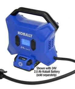 Best Sale 🌟 Kobalt Air Inflators Kobalt 24 Volt cordless high pressure inflator 24-Volt Lithium Ion (Li-Ion) Air Inflator (Power Source: Battery) 👍 14 Best Sale 🌟 Kobalt Air Inflators Kobalt 24 Volt cordless high pressure inflator 24-Volt Lithium Ion (Li-Ion) Air Inflator (Power Source: Battery) 👍 -Craftsman Sales Shop 11621569