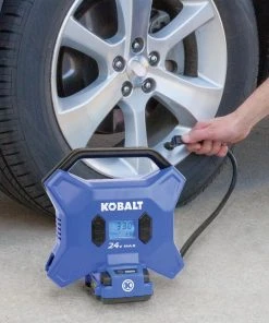 Best Sale 🌟 Kobalt Air Inflators Kobalt 24 Volt cordless high pressure inflator 24-Volt Lithium Ion (Li-Ion) Air Inflator (Power Source: Battery) 👍 15 Best Sale 🌟 Kobalt Air Inflators Kobalt 24 Volt cordless high pressure inflator 24-Volt Lithium Ion (Li-Ion) Air Inflator (Power Source: Battery) 👍 -Craftsman Sales Shop 11621570
