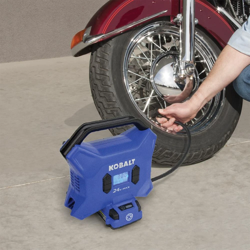 Best Sale 🌟 Kobalt Air Inflators Kobalt 24 Volt cordless high pressure inflator 24-Volt Lithium Ion (Li-Ion) Air Inflator (Power Source: Battery) 👍 8 Best Sale 🌟 Kobalt Air Inflators Kobalt 24 Volt cordless high pressure inflator 24-Volt Lithium Ion (Li-Ion) Air Inflator (Power Source: Battery) 👍 - Image 8