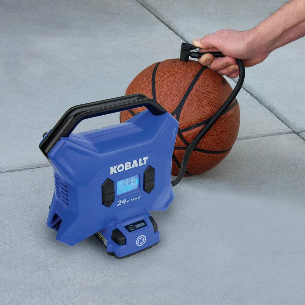 Best Sale 🌟 Kobalt Air Inflators Kobalt 24 Volt cordless high pressure inflator 24-Volt Lithium Ion (Li-Ion) Air Inflator (Power Source: Battery) 👍 9 Best Sale 🌟 Kobalt Air Inflators Kobalt 24 Volt cordless high pressure inflator 24-Volt Lithium Ion (Li-Ion) Air Inflator (Power Source: Battery) 👍 - Image 9