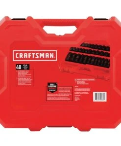 Cheapest ⭐ CRAFTSMAN Impact Sockets & Impact Socket Sets 48-Piece Standard (SAE) and Metric Combination 1/2-in Drive Set 6-Point Impact Socket Set ✔️ 7 Cheapest ⭐ CRAFTSMAN Impact Sockets & Impact Socket Sets 48-Piece Standard (SAE) and Metric Combination 1/2-in Drive Set 6-Point Impact Socket Set ✔️ -Craftsman Sales Shop 11659442