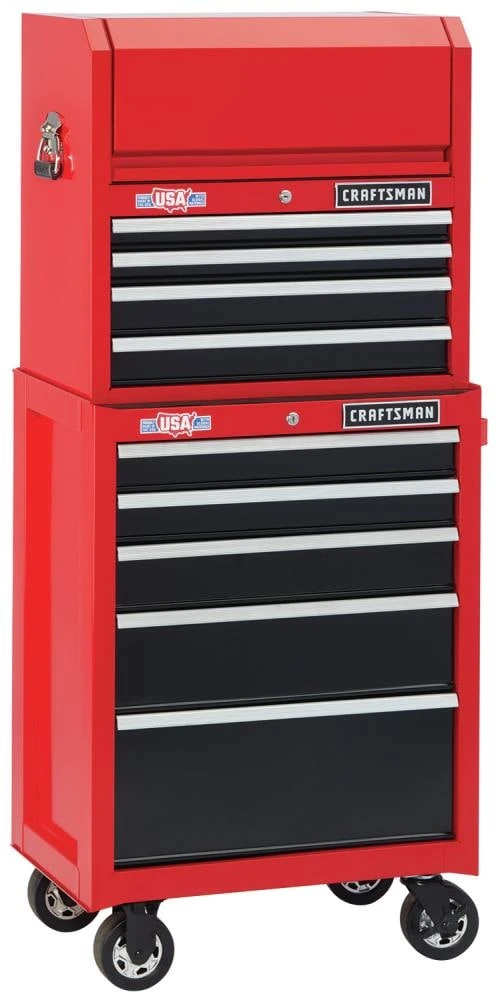 Brand new ❤️ CRAFTSMAN Bottom Tool Cabinets 2000 Series 26.5-in W x 37.5-in H 5-Drawer Steel Rolling Tool Cabinet (Red) ✨ 20 Brand new ❤️ CRAFTSMAN Bottom Tool Cabinets 2000 Series 26.5-in W x 37.5-in H 5-Drawer Steel Rolling Tool Cabinet (Red) ✨ - Image 20