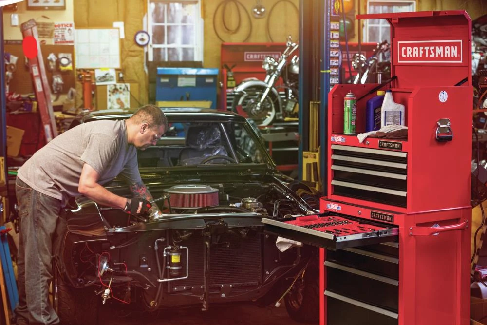 Brand new ❤️ CRAFTSMAN Bottom Tool Cabinets 2000 Series 26.5-in W x 37.5-in H 5-Drawer Steel Rolling Tool Cabinet (Red) ✨ 22 Brand new ❤️ CRAFTSMAN Bottom Tool Cabinets 2000 Series 26.5-in W x 37.5-in H 5-Drawer Steel Rolling Tool Cabinet (Red) ✨ - Image 22