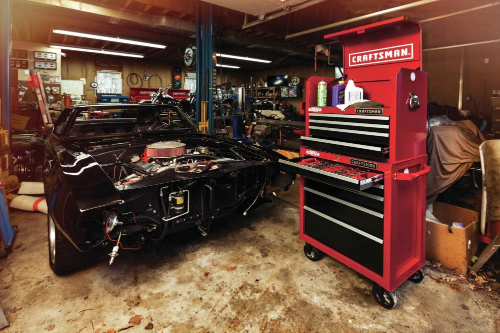 Brand new ❤️ CRAFTSMAN Bottom Tool Cabinets 2000 Series 26.5-in W x 37.5-in H 5-Drawer Steel Rolling Tool Cabinet (Red) ✨ 25 Brand new ❤️ CRAFTSMAN Bottom Tool Cabinets 2000 Series 26.5-in W x 37.5-in H 5-Drawer Steel Rolling Tool Cabinet (Red) ✨ - Image 25