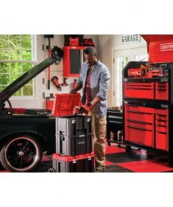Buy 🧨 CRAFTSMAN Portable Tool Boxes VERSASTACK System 20-in Red Plastic Wheels Lockable Tool Box 👏 -Craftsman Sales Shop 11997536