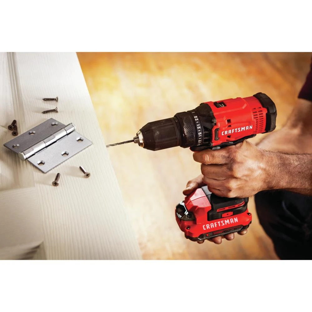 Best Sale ⭐ CRAFTSMAN Drills V20 20-volt Max 1/2-in Cordless Drill (1-Battery Included and Charger Included) ⌛ 13 Best Sale ⭐ CRAFTSMAN Drills V20 20-volt Max 1/2-in Cordless Drill (1-Battery Included and Charger Included) ⌛ - Image 13