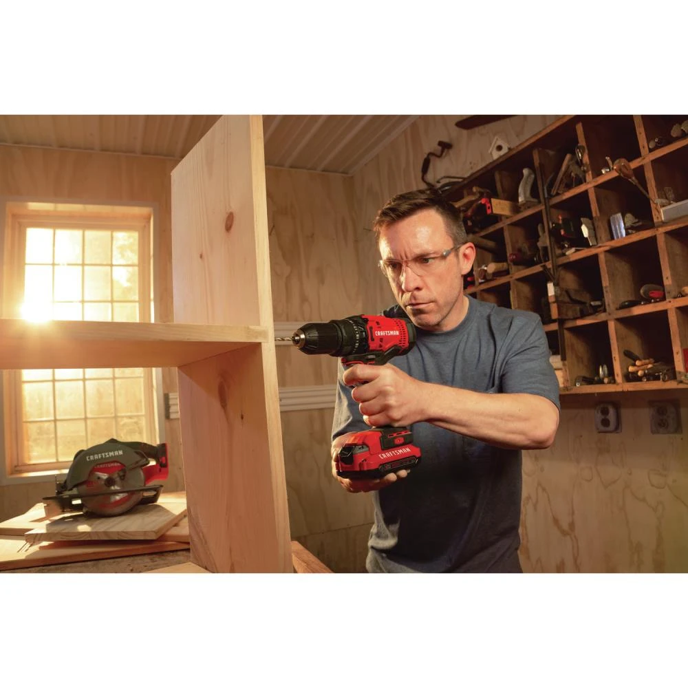 Best Sale ⭐ CRAFTSMAN Drills V20 20-volt Max 1/2-in Cordless Drill (1-Battery Included and Charger Included) ⌛ 14 Best Sale ⭐ CRAFTSMAN Drills V20 20-volt Max 1/2-in Cordless Drill (1-Battery Included and Charger Included) ⌛ - Image 14
