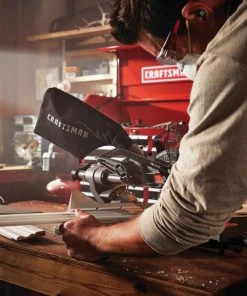 Deals 🎉 CRAFTSMAN Miter Saws V20 7-1/4-in 20-Volt Max Single Bevel Sliding Compound Cordless Miter Saw 👍 -Craftsman Sales Shop 12115364