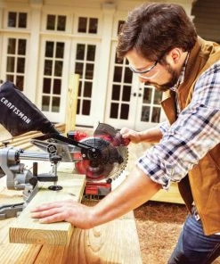 Deals 🎉 CRAFTSMAN Miter Saws V20 7-1/4-in 20-Volt Max Single Bevel Sliding Compound Cordless Miter Saw 👍 -Craftsman Sales Shop 12115368