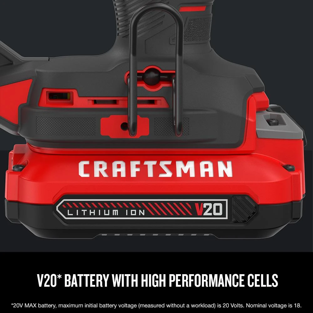 New โ CRAFTSMAN Nailers V20 18-Gauge 20-Volt Max Cordless Brad Nailer ๐ 11 New โ CRAFTSMAN Nailers V20 18-Gauge 20-Volt Max Cordless Brad Nailer ๐ - Image 11