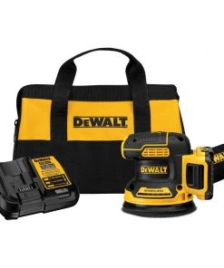 Buy β DEWALT Power Sanders 20-Volt Brushless Cordless Variable Speed Random Orbital Sander with Dust Management (Battery Included) π