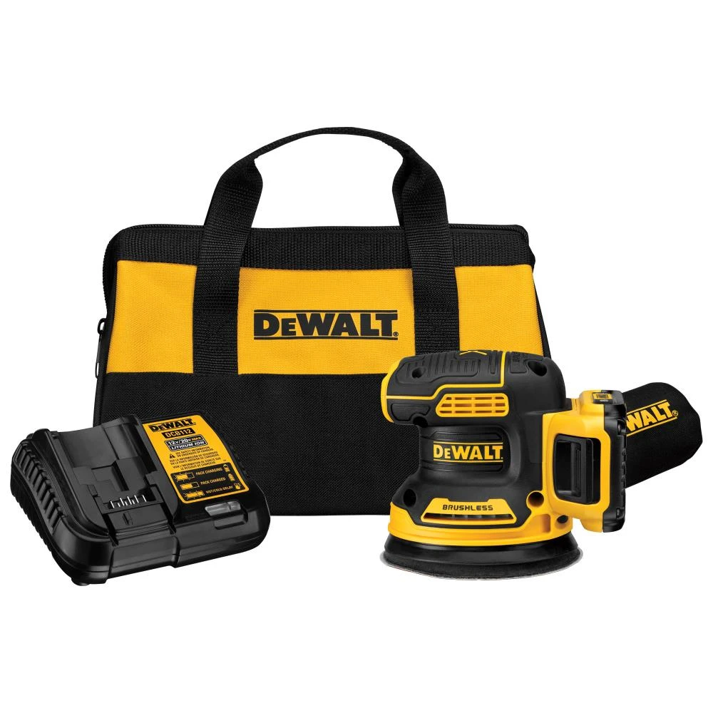 Buy β DEWALT Power Sanders 20-Volt Brushless Cordless Variable Speed Random Orbital Sander with Dust Management (Battery Included) π 1 Buy β DEWALT Power Sanders 20-Volt Brushless Cordless Variable Speed Random Orbital Sander with Dust Management (Battery Included) π